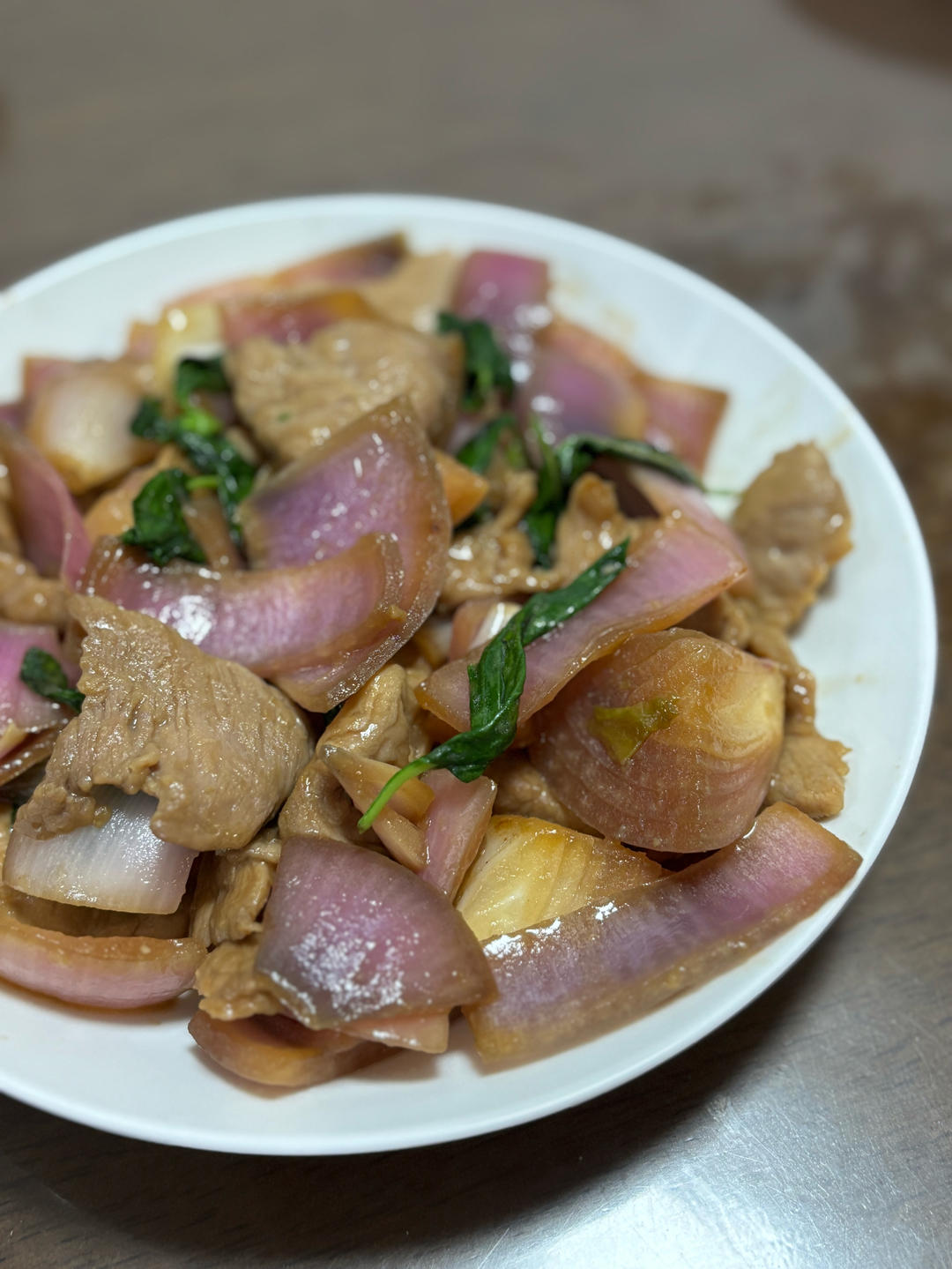 洋葱炒肉（宝宝爱吃）