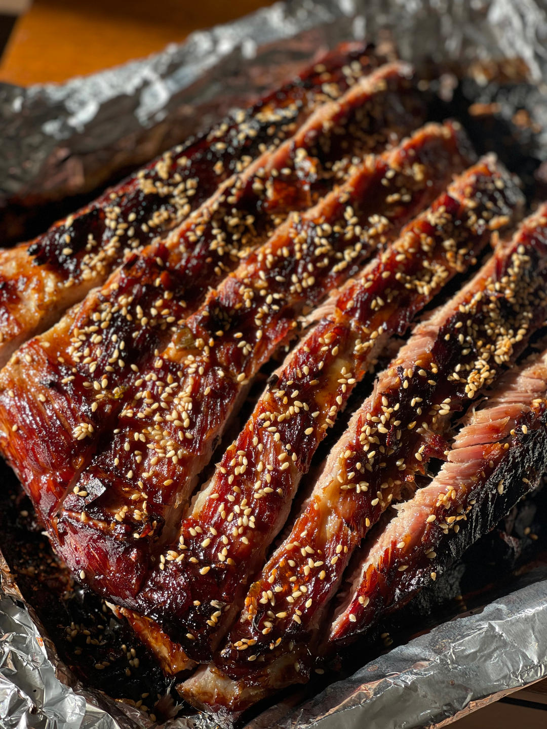 蜜汁私房烤猪肋排的做法