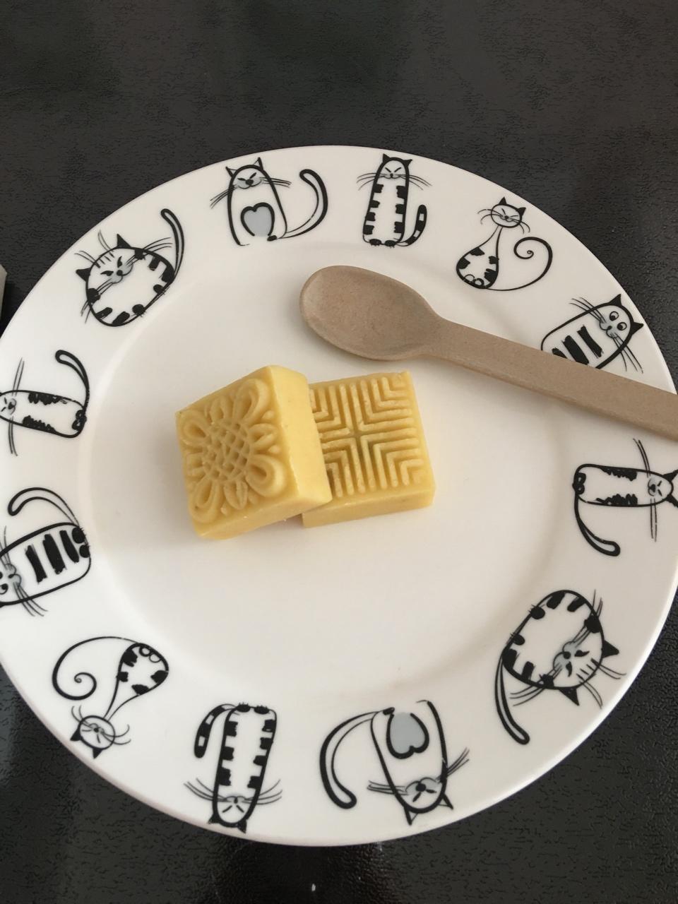 家庭无添加手工绿豆糕