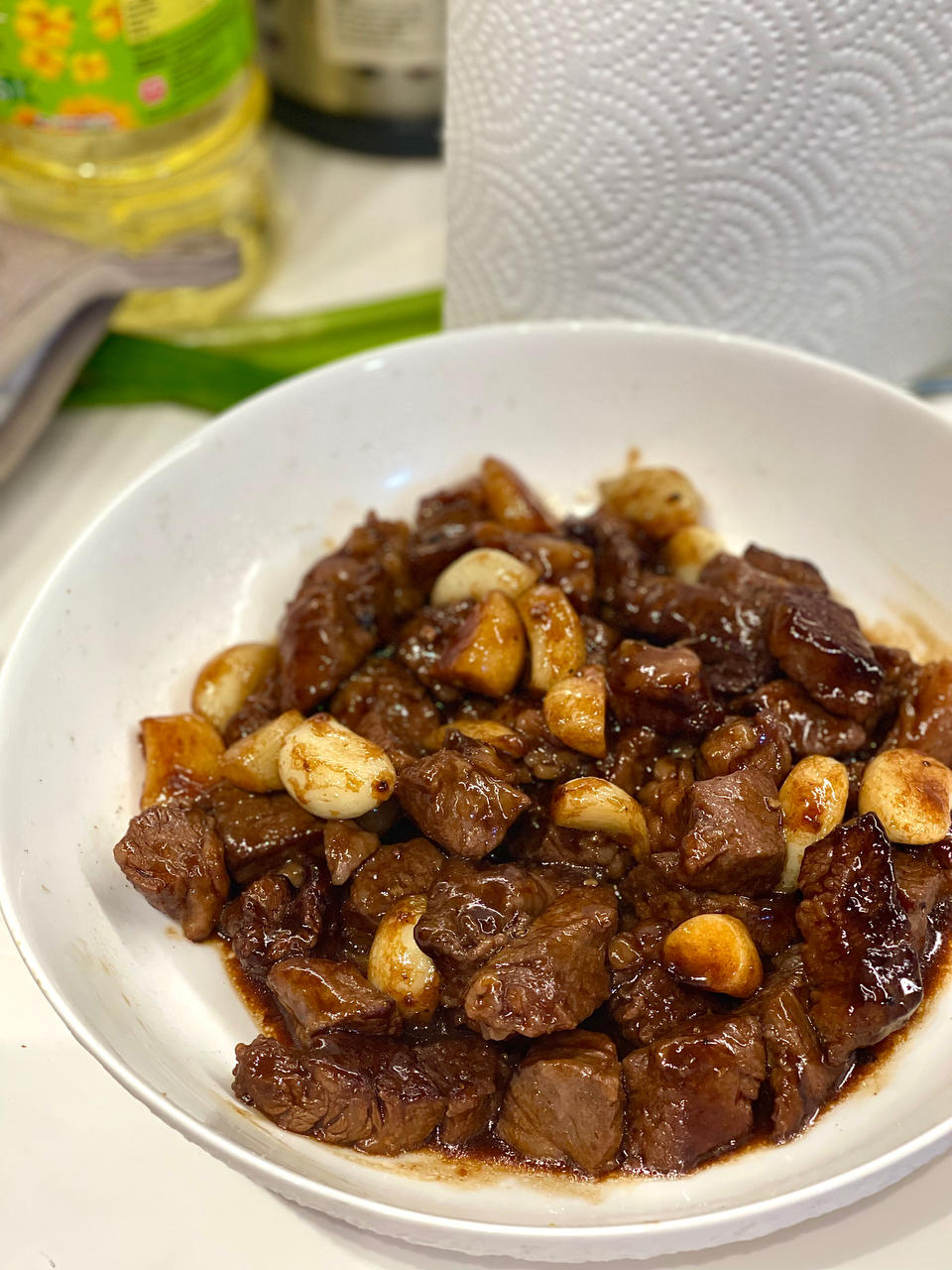 听起来就很好吃的黑椒蒜子牛肉粒