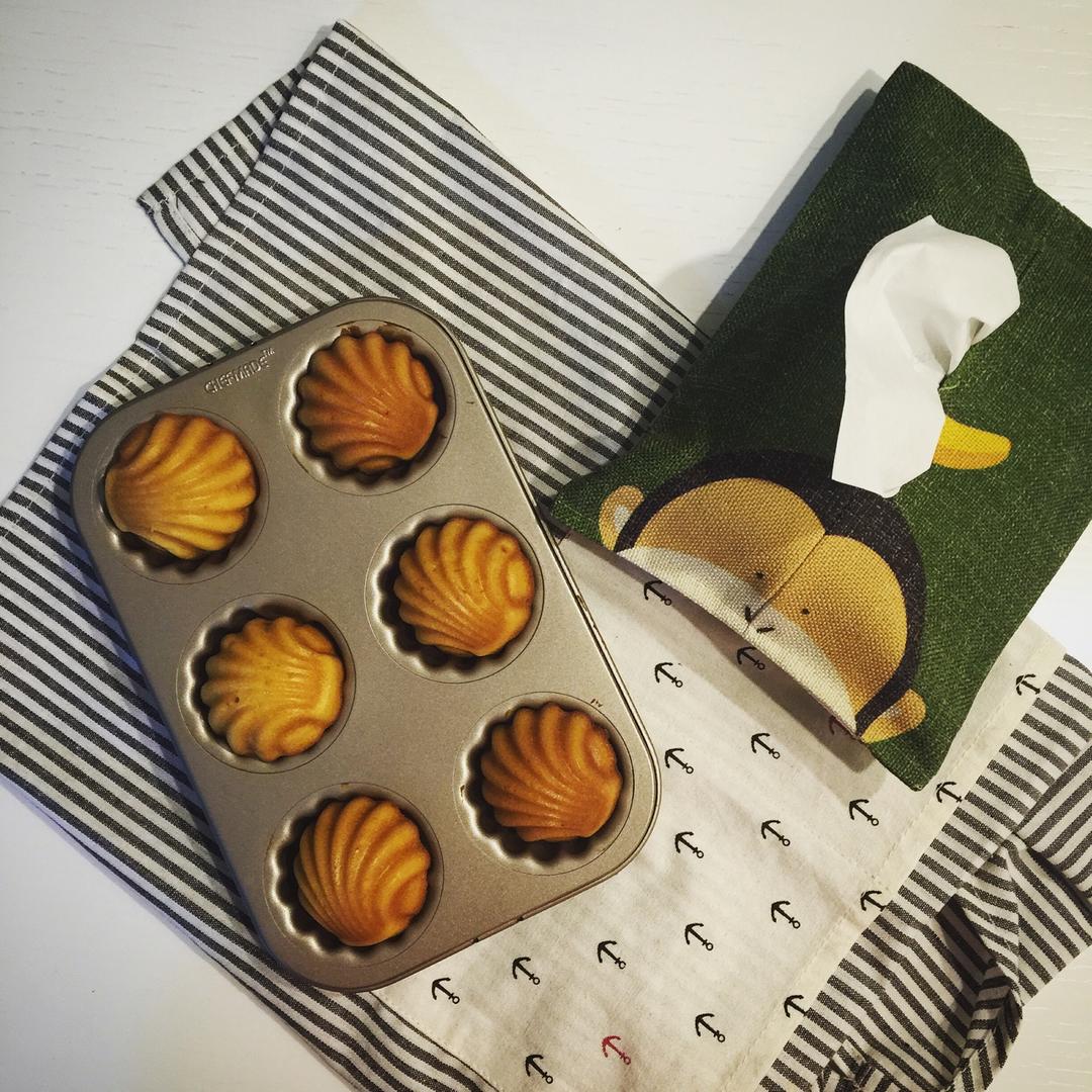 【夏日无负担系列】 蜂蜜柚子茶轻玛德琳