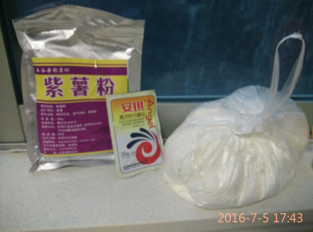纯奶手撕吐司的做法 步骤1
