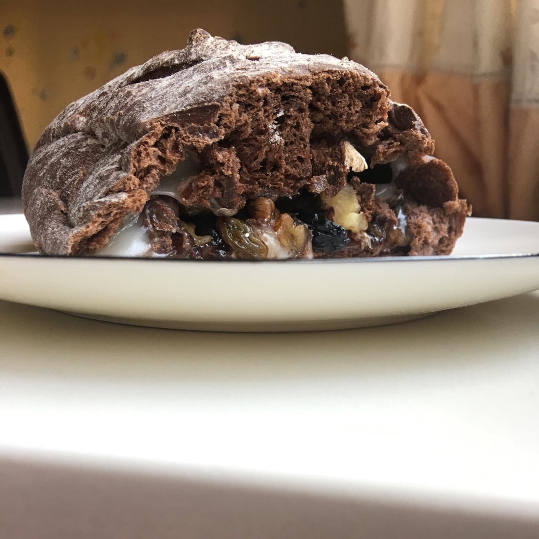 可可麻薯软欧