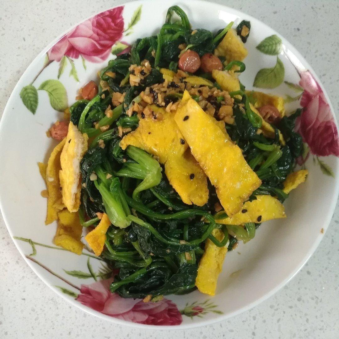 健康低脂凉拌菜—菠菜可以这样吃