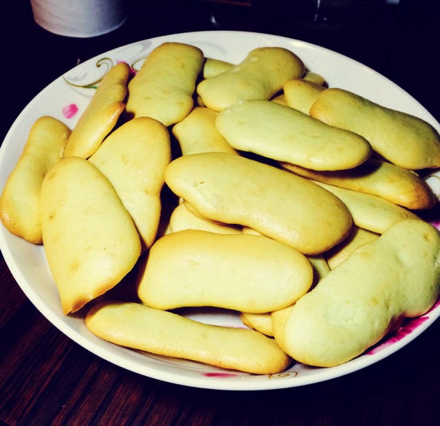 脆糯手指饼干
