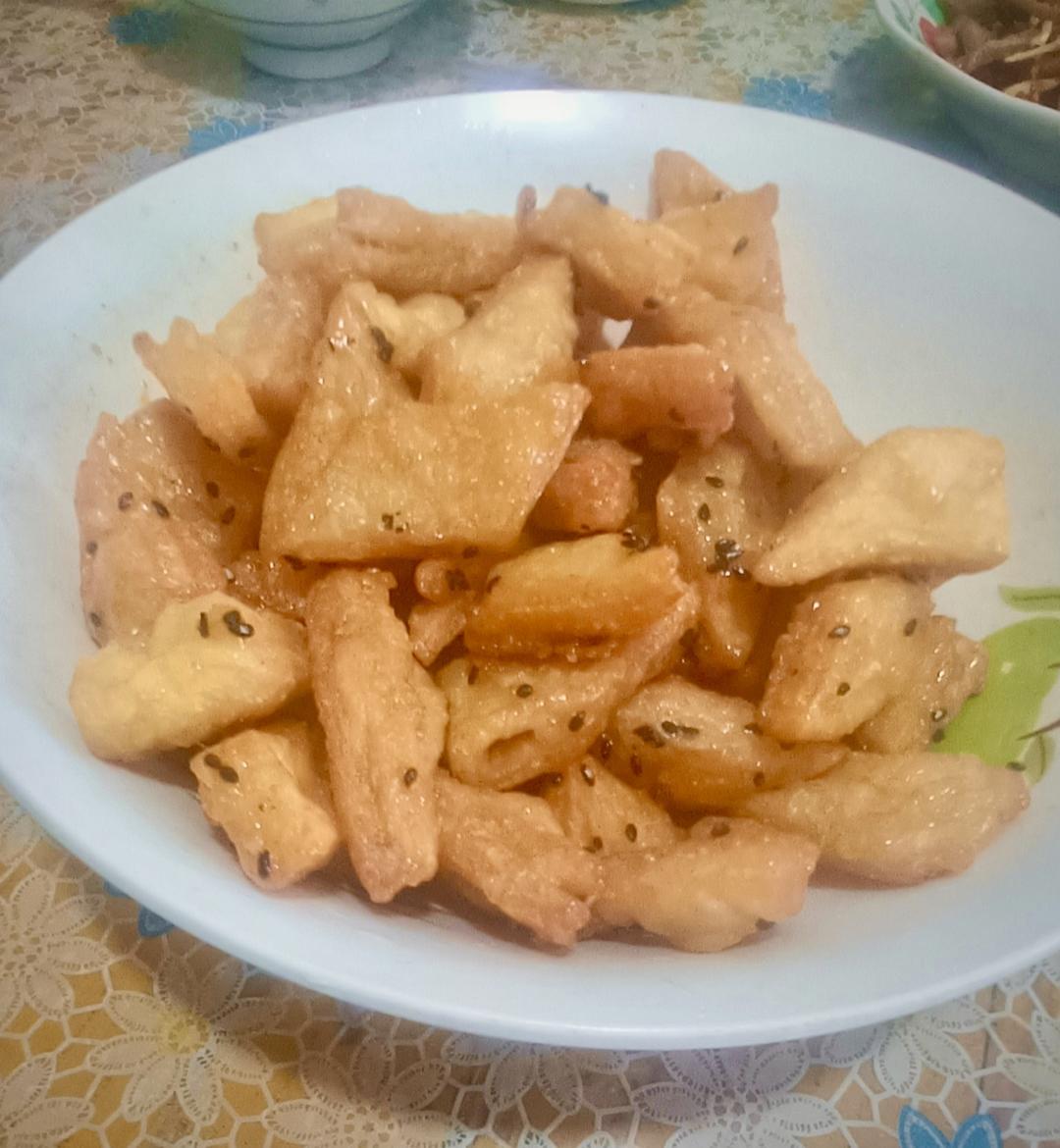 拔丝鸡蛋