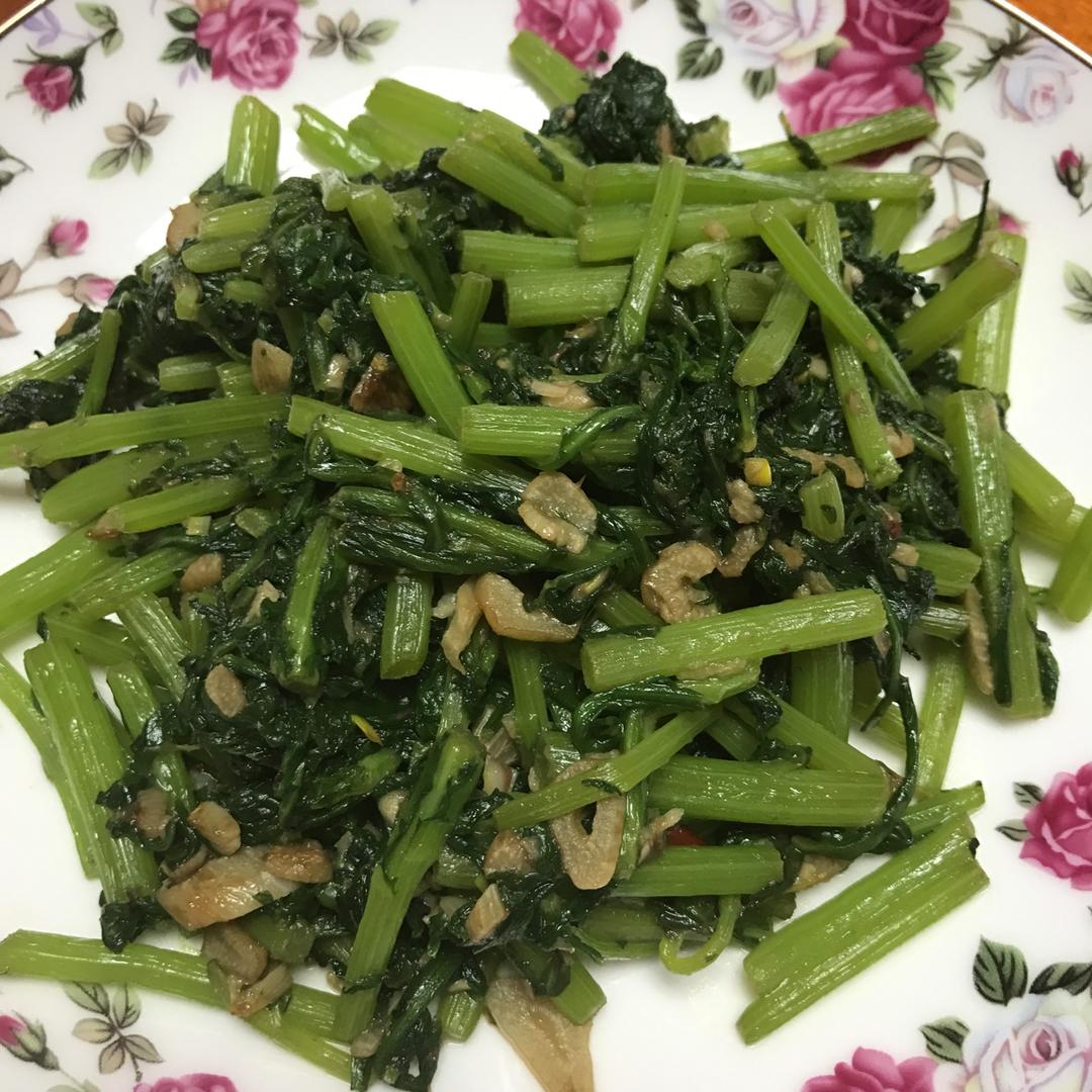 清炒茼蒿