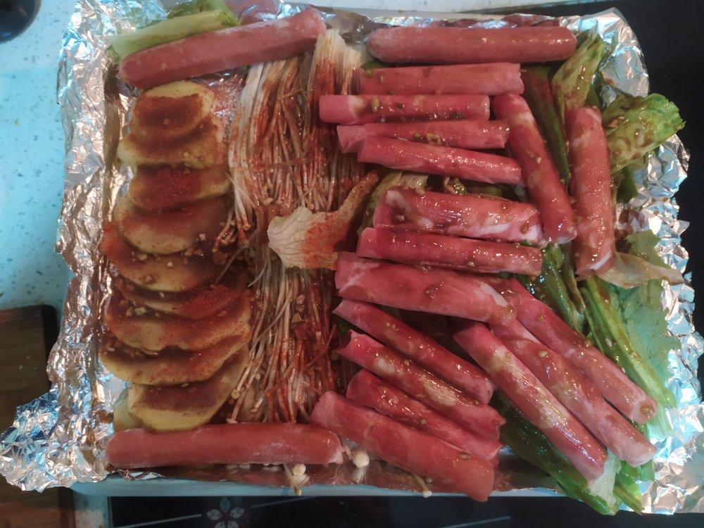 自制烤箱版烧烤，简单好吃过烧烤摊