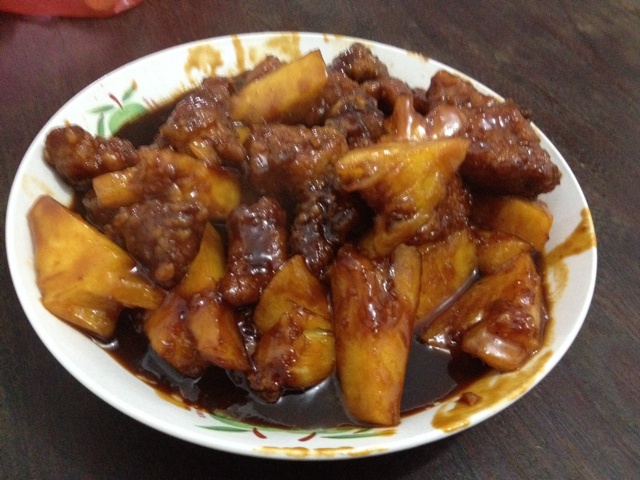 菠萝咕咾肉