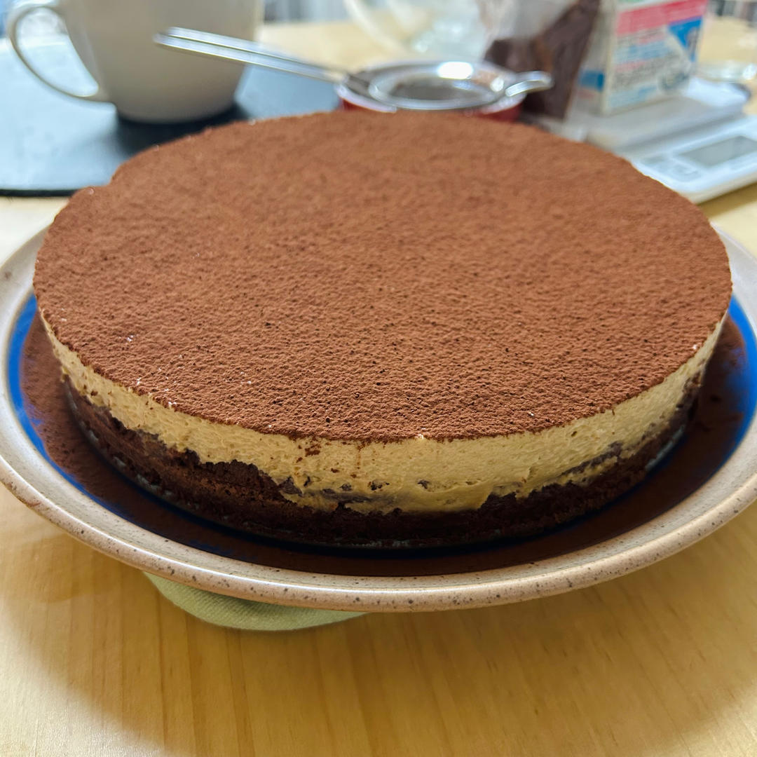 咖啡慕斯巧克力蛋糕Chocolate cake with coffee mousse