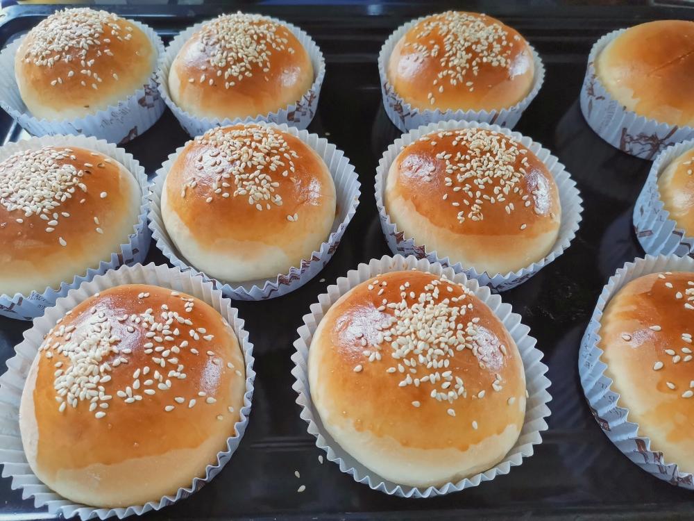 松软汉堡胚
