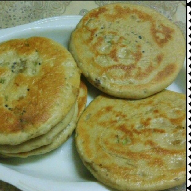 葱香红油煎饼