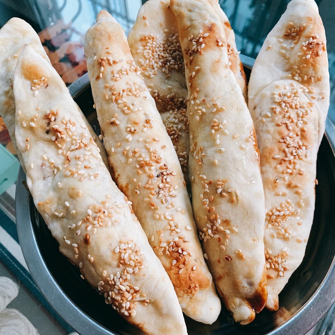 超好吃的红糖空心烧饼