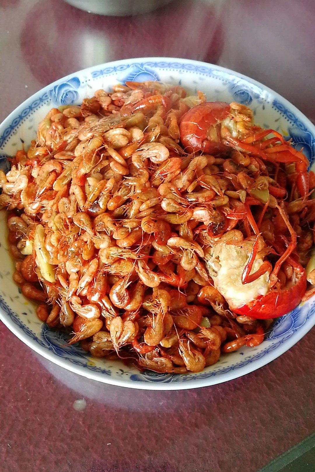 香葱爆小虾
