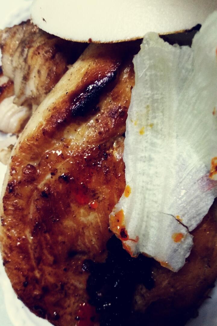 酷炫屌炸天好吃的煎鸡胸肉（香蒜蜂蜜煎鸡胸肉）