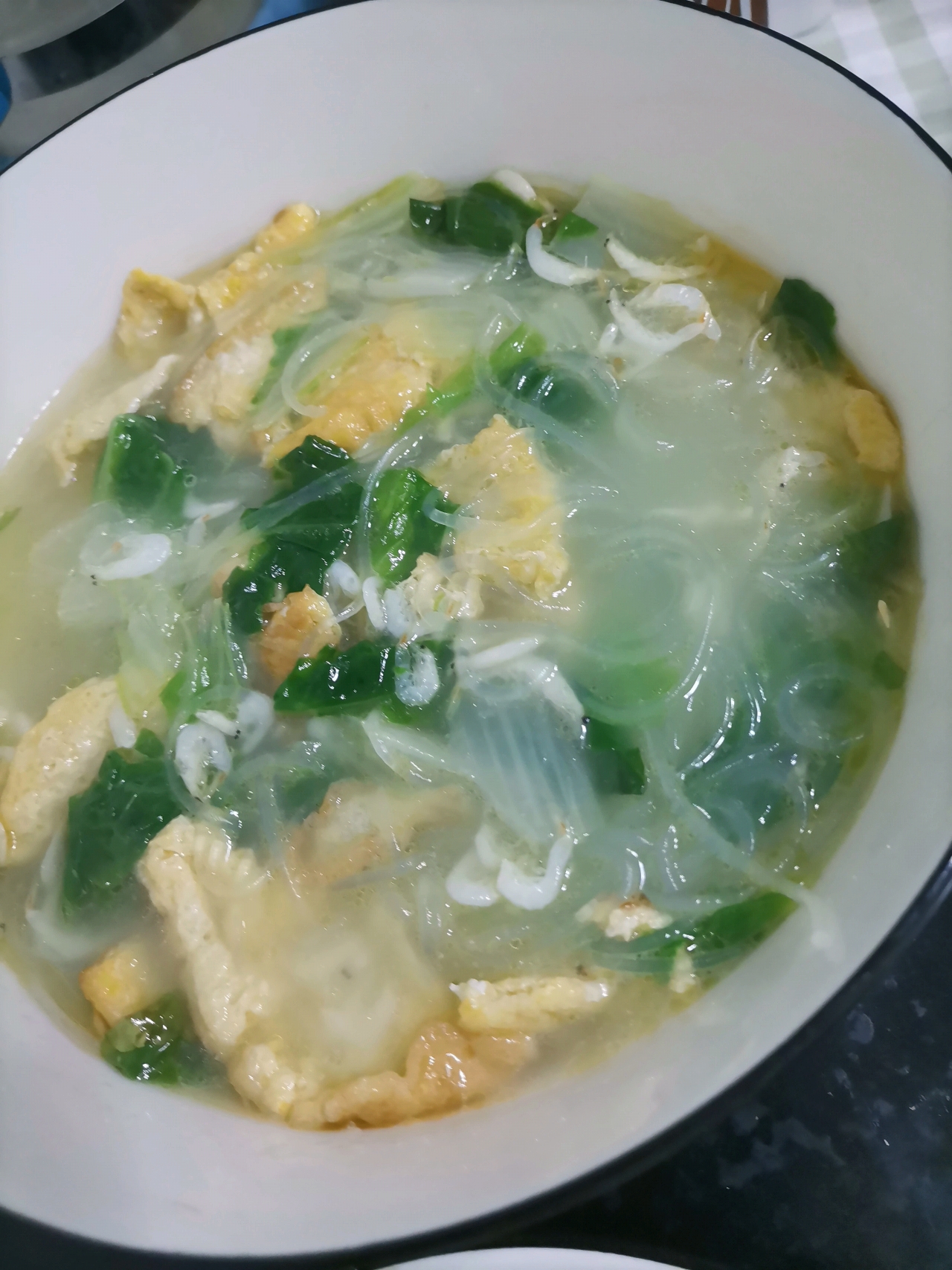 简单朴素的白菜汤