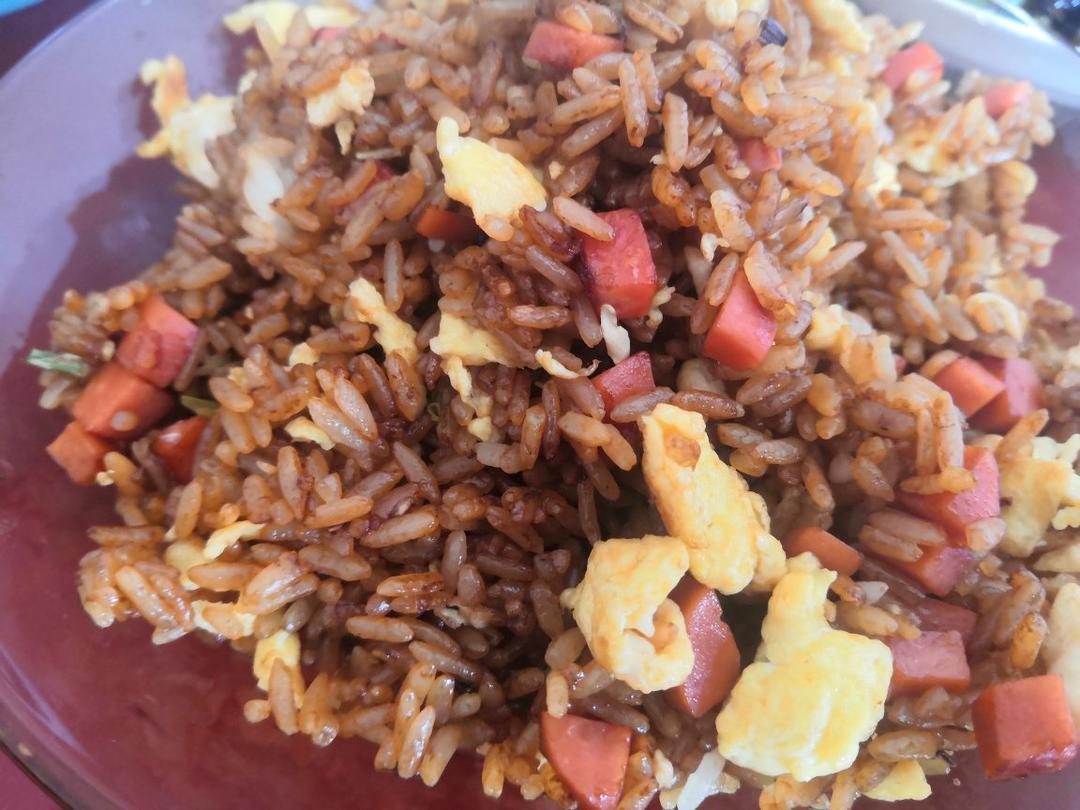 酱油炒饭(超级简单)