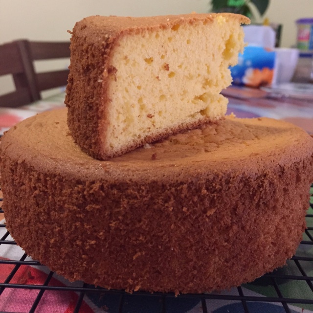 无油海绵蛋糕（新手易记易学 全蛋法 奶油蛋糕胚）