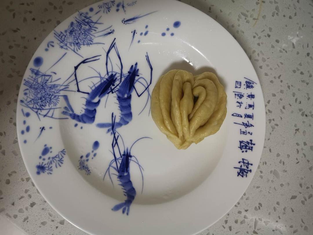 玉米爱心卷的做法