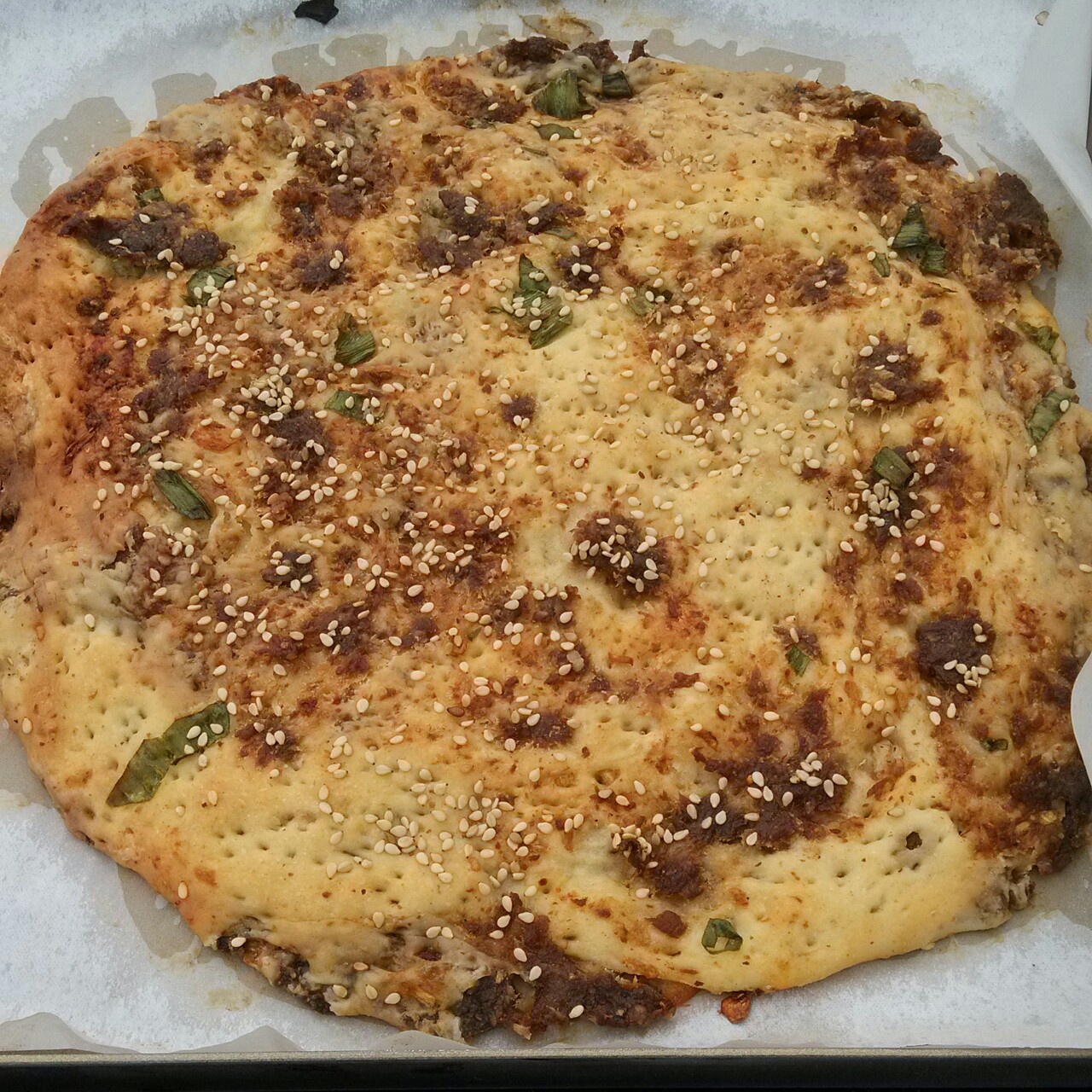 洪湖肉炕饼