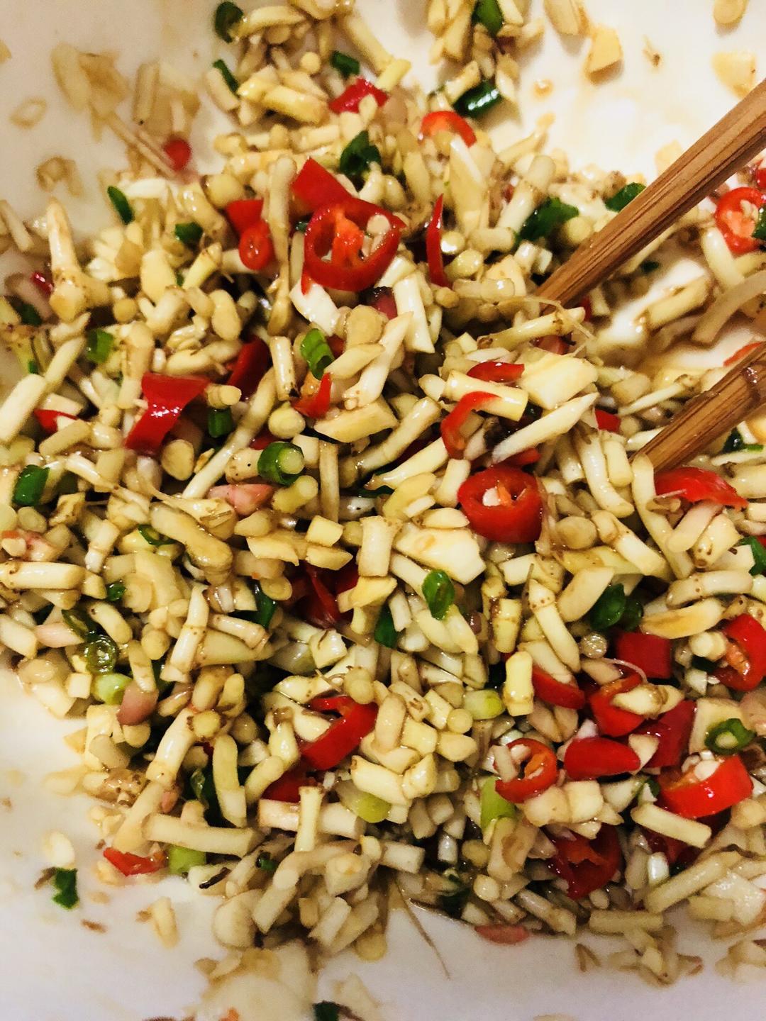 凉拌折耳根的做法