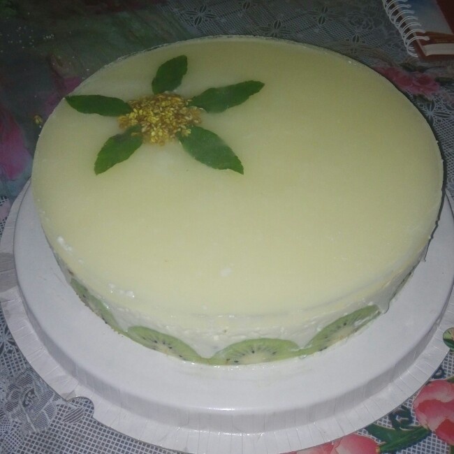 免烤箱的蜂蜜酸奶慕斯蛋糕  送给闺蜜的生日礼物