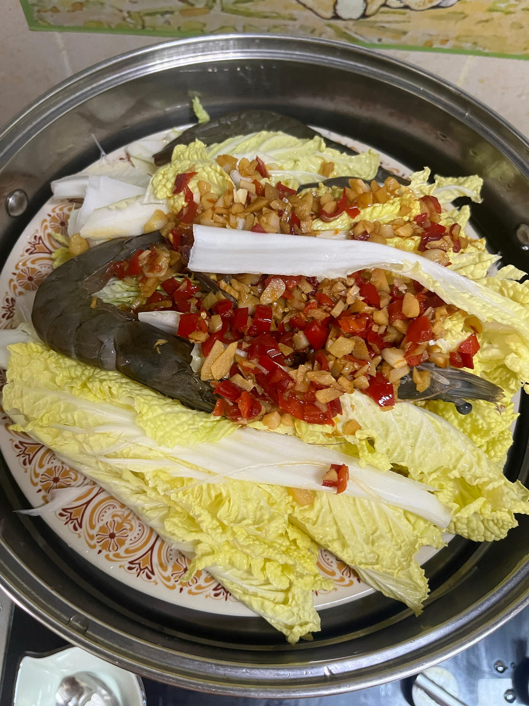 蒜蓉粉丝娃娃菜