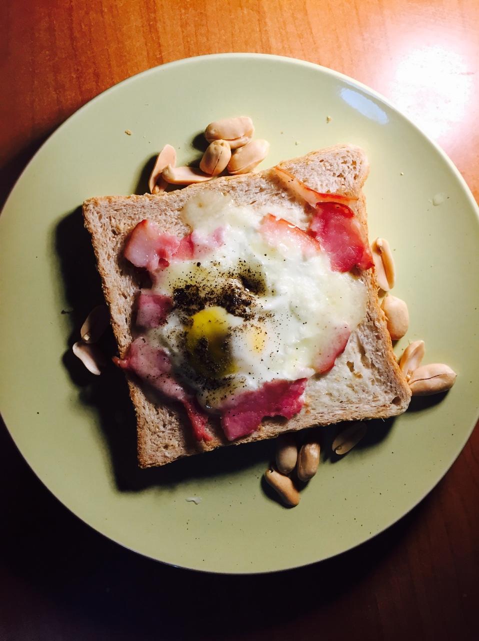 鸡蛋芝士烤吐司