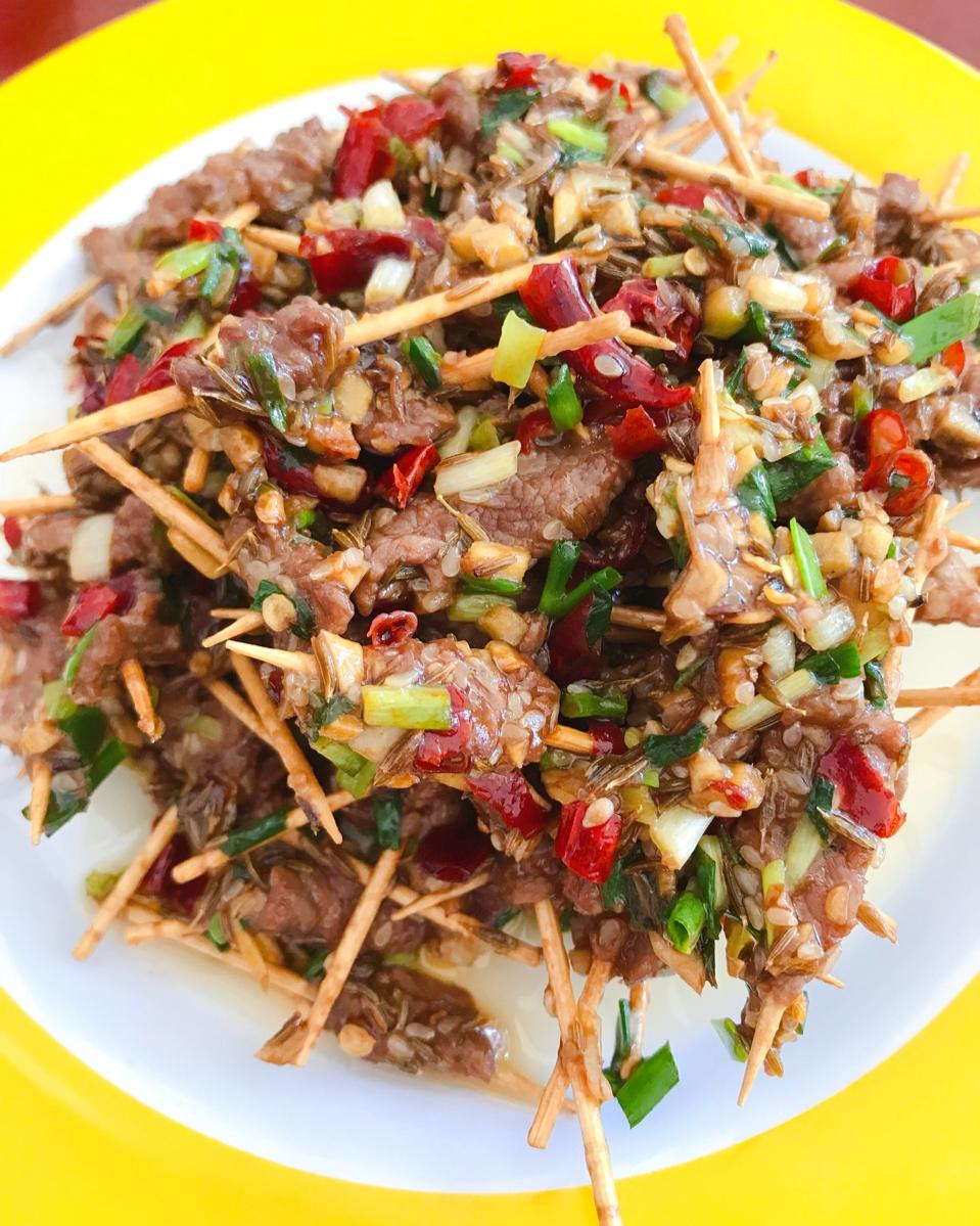 牙签牛肉 道地湖南味