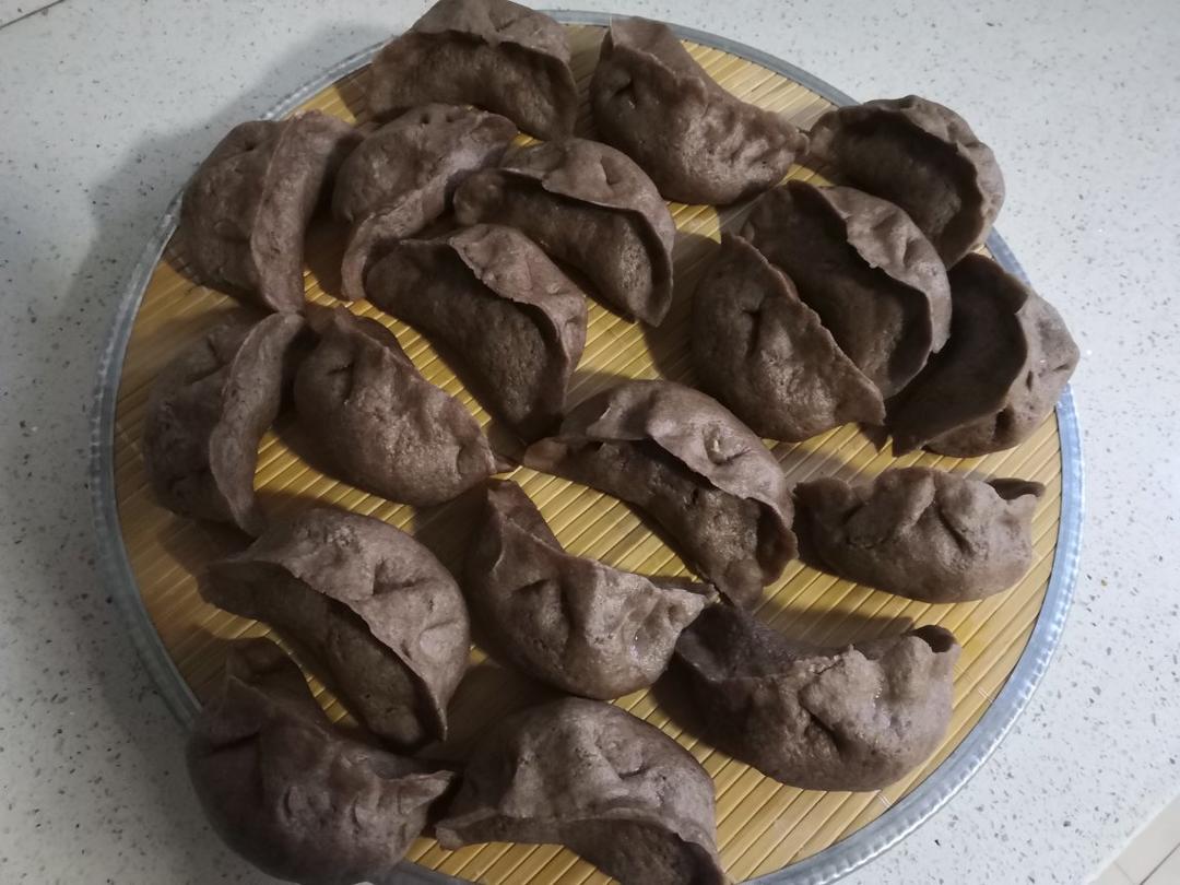 减脂全黑麦饺子