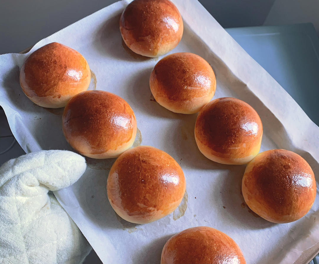 最正宗的美式汉堡胚配方，媲美汉堡王（汤种法）