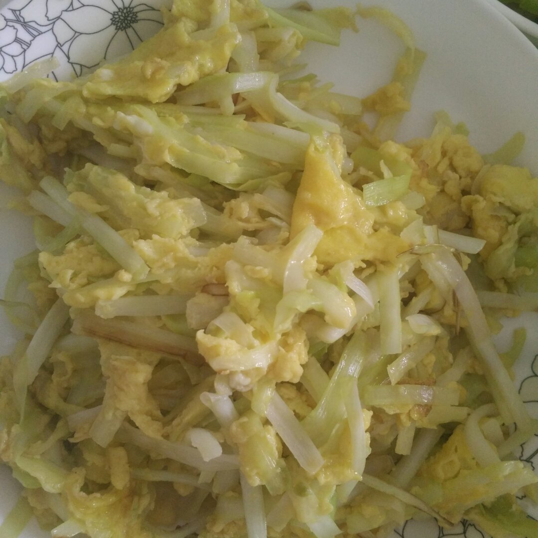 韭黄炒蛋