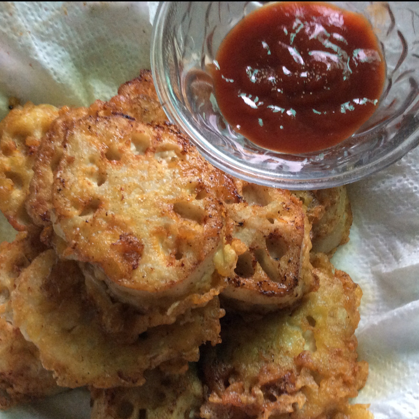 香煎藕饼