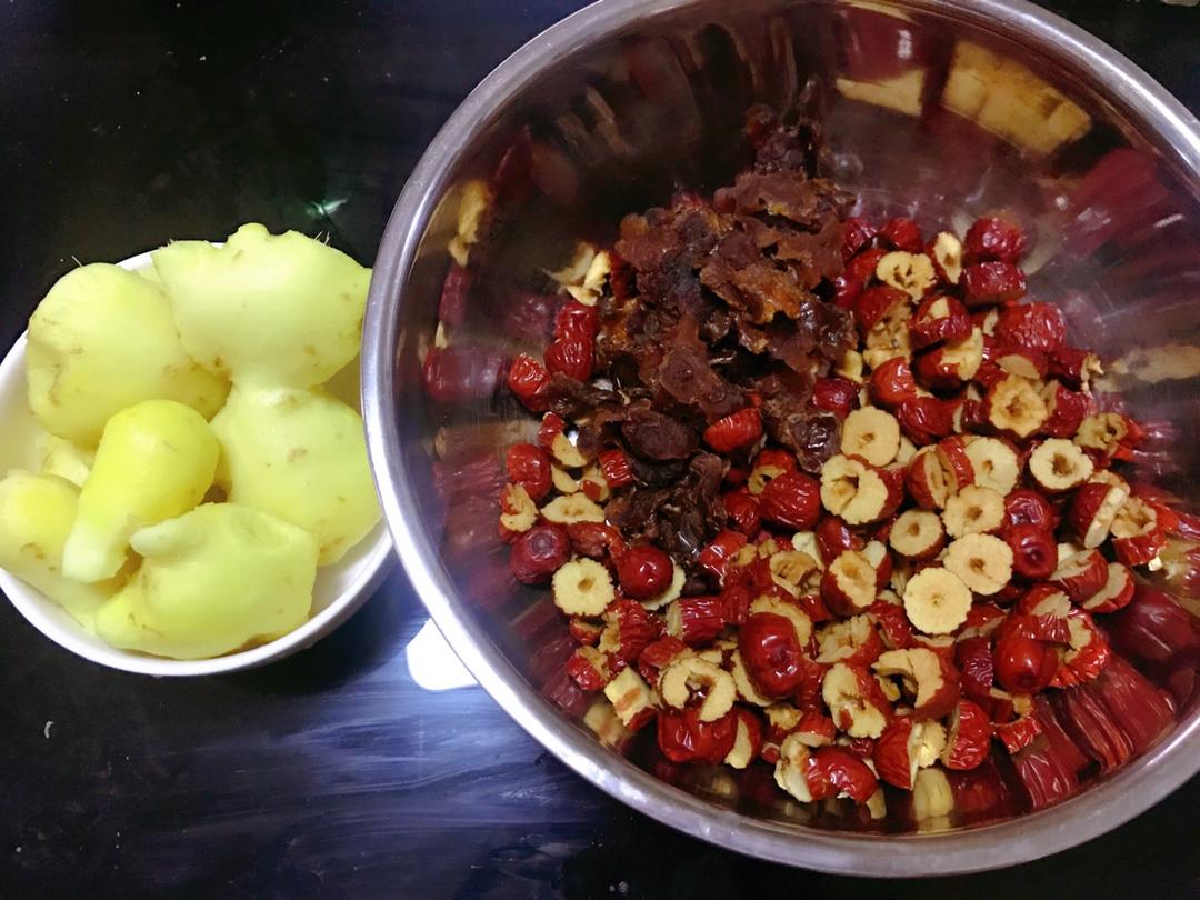 手工黑糖姜枣膏