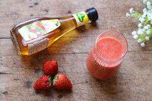 草莓苹果醋饮的做法 步骤12