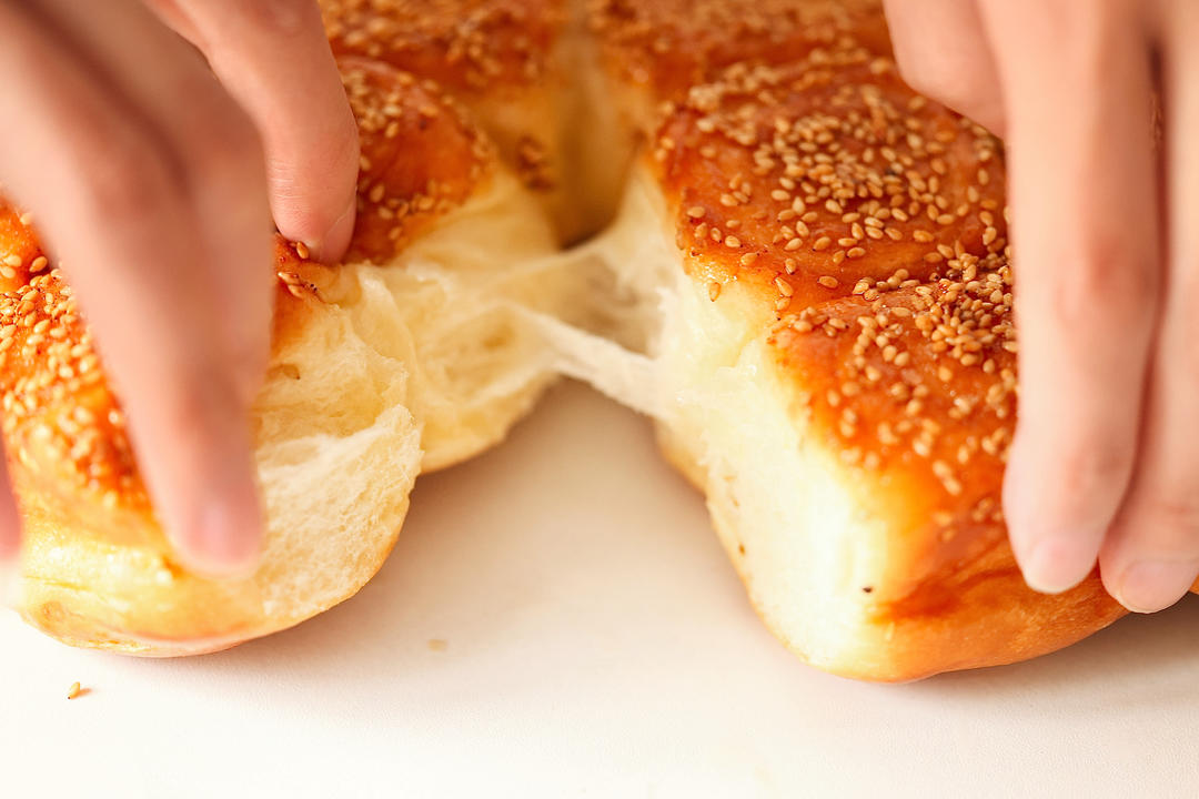 纯奶手撕吐司的做法 步骤1