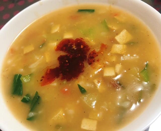 老少皆宜 最最重要 0失误的一顿疙瘩汤的做法