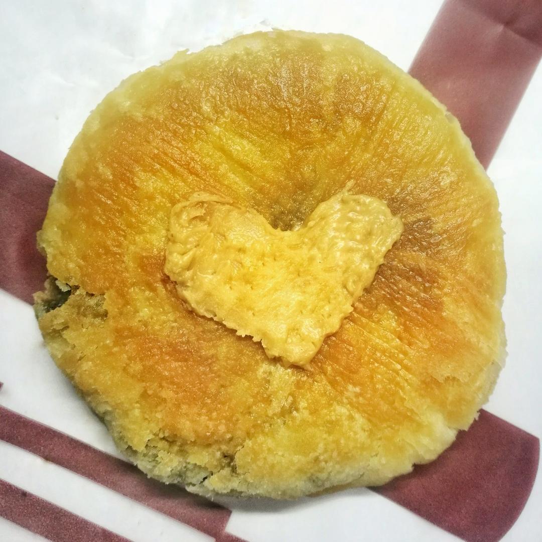 花生酱烙饼配