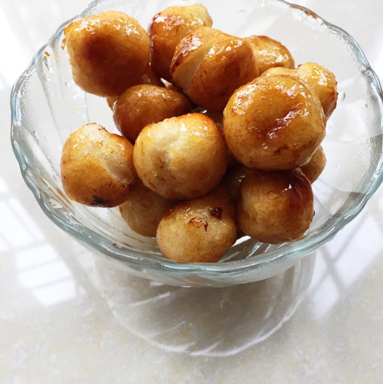 anson道道做的炒元宵