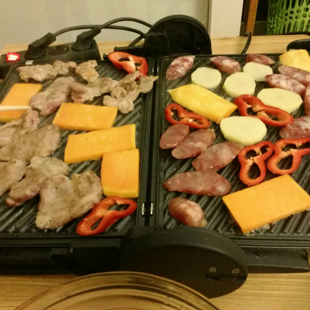 电饼铛 韩式烤五花肉