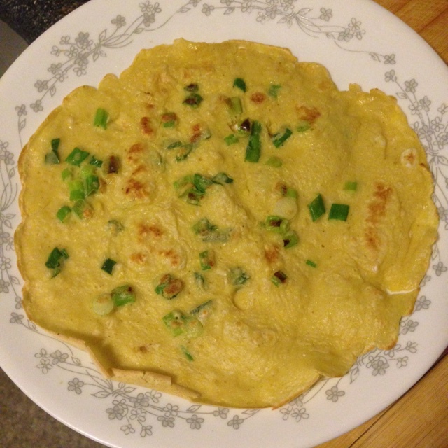 香葱鸡蛋饼