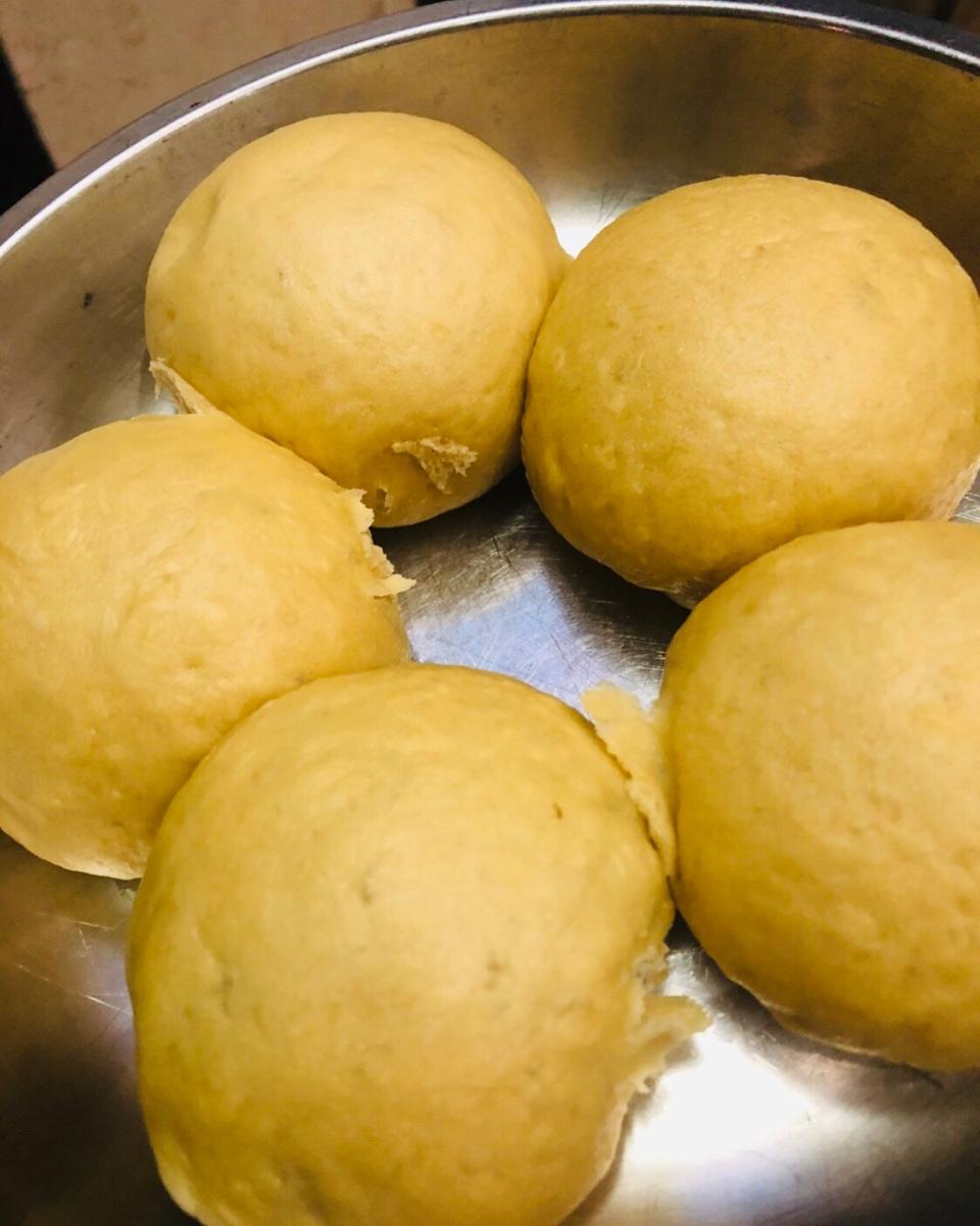 有着面包口感的红糖馒头（一次发酵）