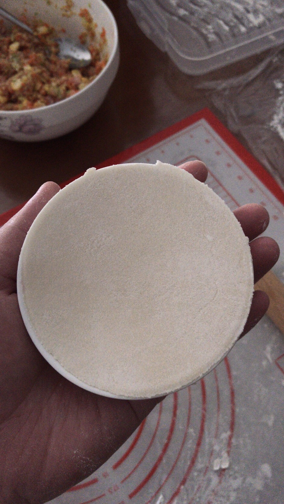 纯手工皮加持的水饺🥟的做法