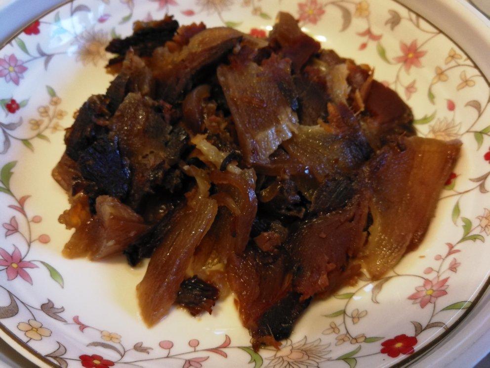 蒸腊肉