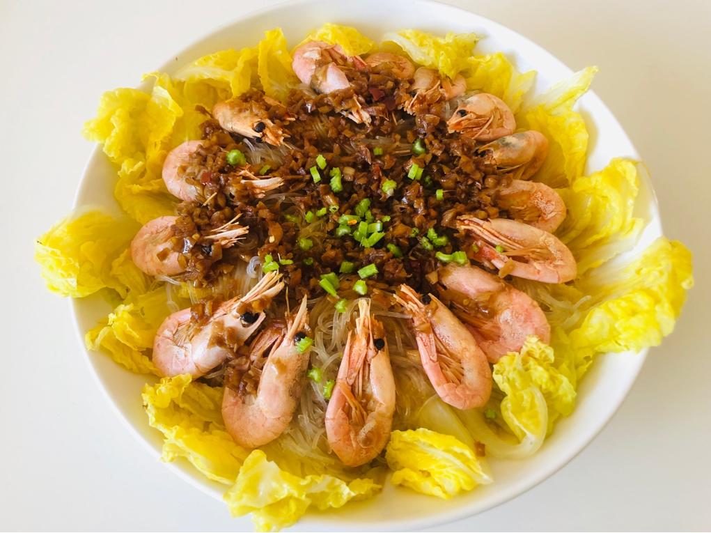 蒜蓉粉丝娃娃菜