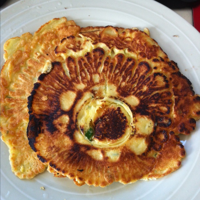 葱花鸡蛋饼