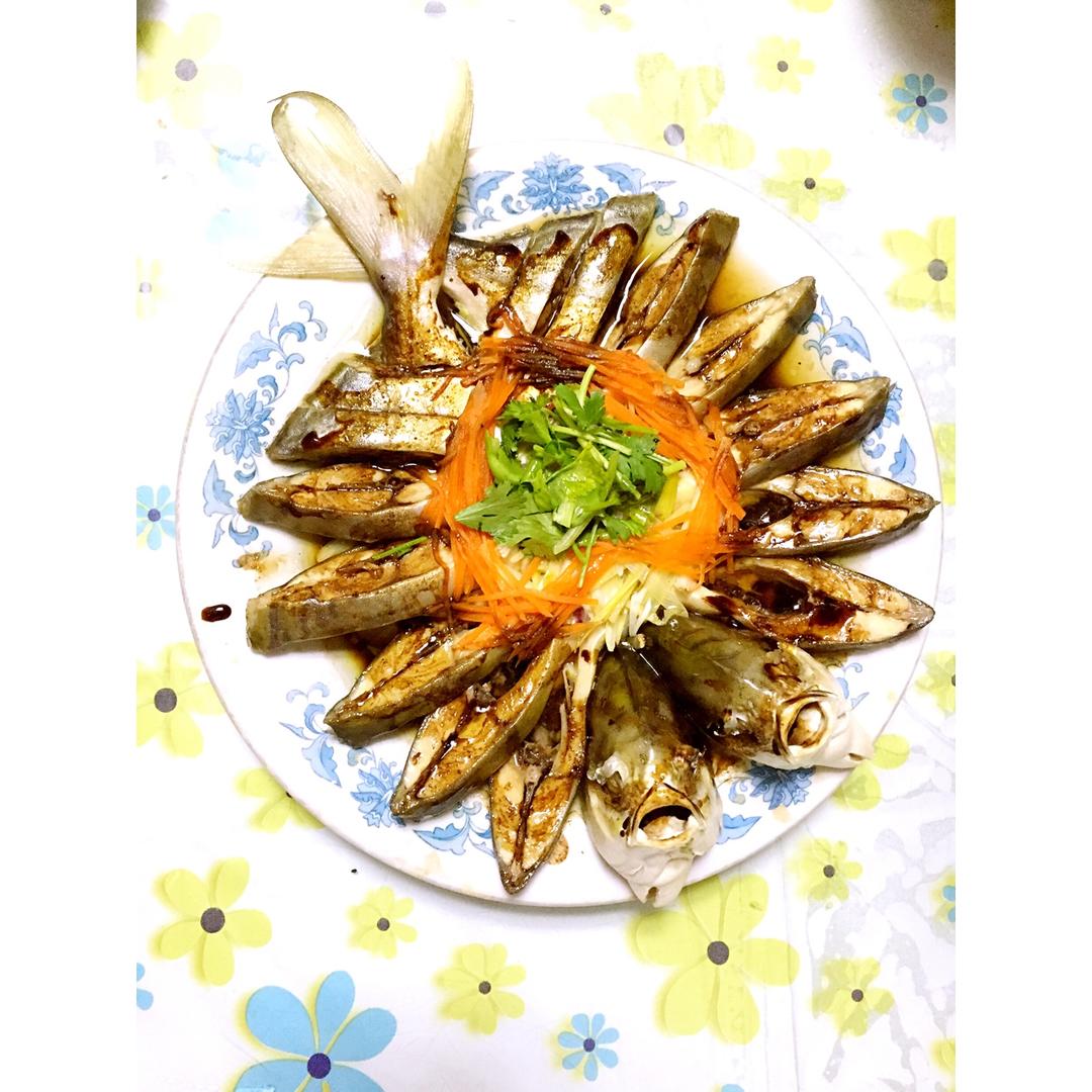 孔雀开屏清蒸鱼