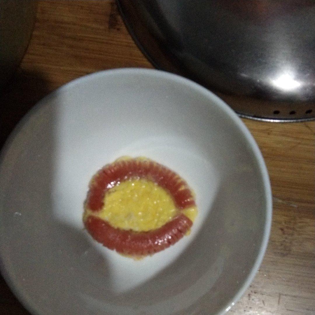 火腿煎蛋