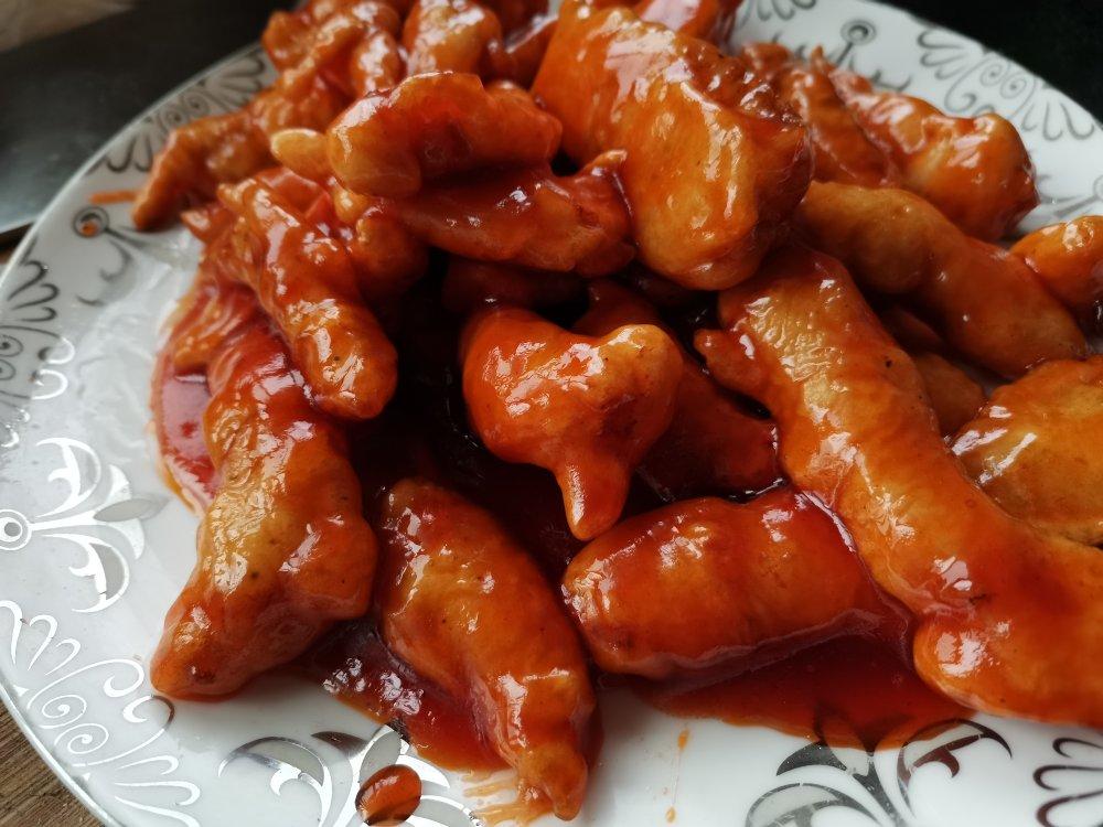 糖醋里脊 超嫩鸡胸肉版