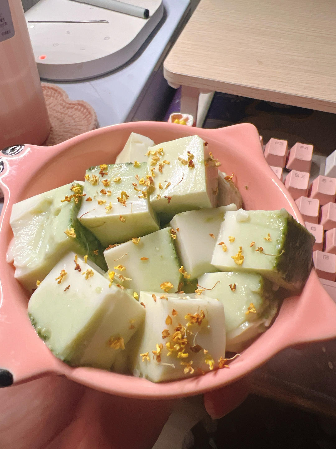 零难度‼️入口即化的可可奶冻